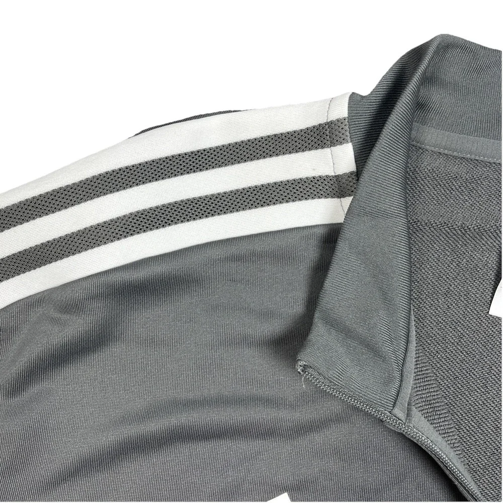 Sting Adidas Mens 1/4 Zip Condivo 22 Soccer Training Track Pullover Gray XL